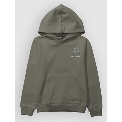Salty Crew Surf Shark Kids Hoodie groen