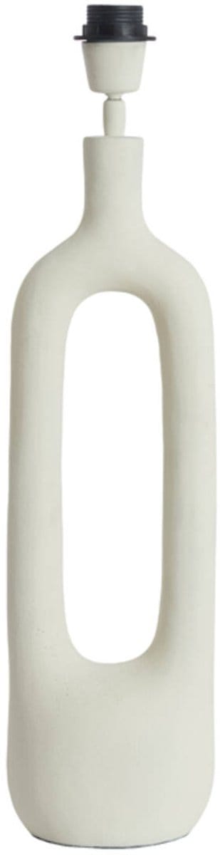Tafellamp - beige crème - Elric - metaal - losse armatuur - E27 - 8317143 - Light & Living