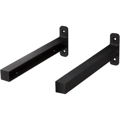 Duraline Plankdrager Modern L+r S2 Mat Zwart 20mm23,85cm