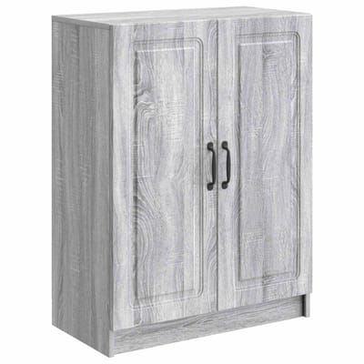 vidaXL - Dressoir - Grijs - sonoma - 66 - x - 34,5 - x - 87 - cm - Bewerkt - hout