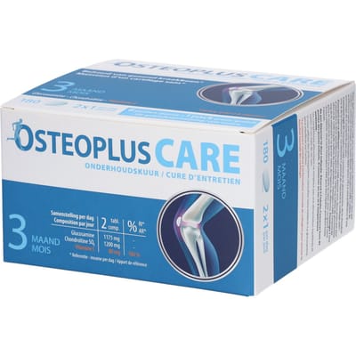 OSTEOPLUS Care glucosamine, chondroïtine & vitamine C voor behoud van gezond kraakbeen - 180 Tabletten