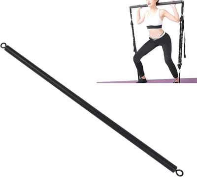 Lat Pulldown Bar - Kabelmachine Handvat - Kracht Training - Afneembaar Dubbel Haak Ontwerp - 56 cm - Zilver