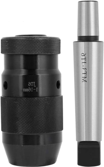 Morse Taper Keyless Boorkop MT3 JT6 1-16 MM - Zelfsluitende Boorkop voor Precisiewerk en Auto-Lock Systeem