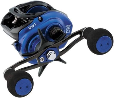 Baitcast Visrol - Zoutwater Reel - Kustvisserij Baitcasting - Corrosiebestendige Lagers - 200 Maat Spoel - Blauw