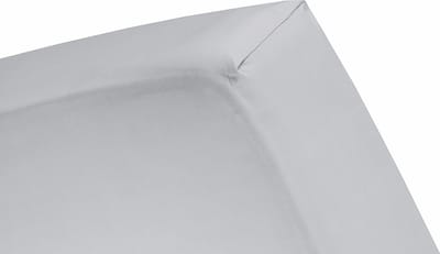Damai - Hoeslaken (tot 25 cm) - Katoen - 80/90/100 x 200/210 cm - Lichtgrijs