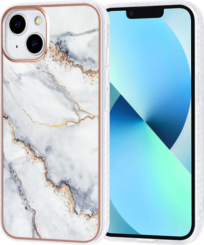 UNIQ Accessory Telefoonhoesje voor Apple iPhone 13 | Print Back Cover | TPU & Polycarbonaat | Bescherm uw Telefoon