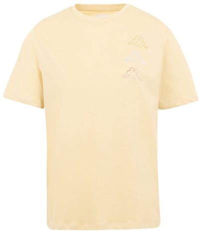 Kappa Kemilia T-shirt Met Korte Mouwen Geel L Vrouw