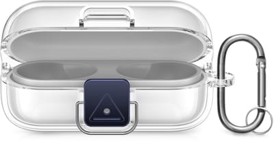 kwmobile Earphones Case for Sony WF-C510 Case - Clear TPU Silicone Earbuds Cover - Transparent