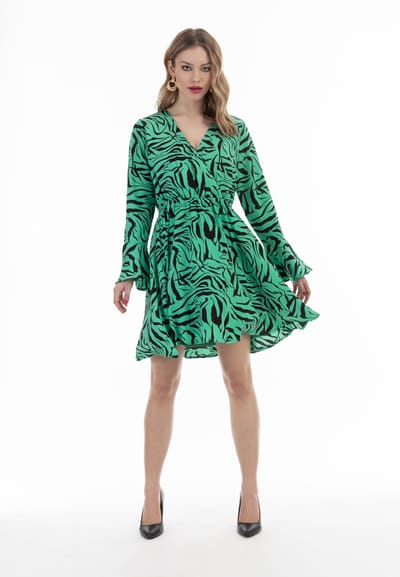 faina Jurk - zebraprint sookie