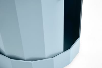HAY Facet Cabinet - low - misty blue