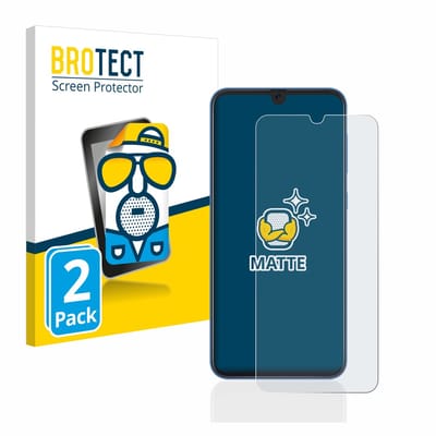 BROTECT - Screenprotector voor Samsung Galaxy A20 / A30 / M30 / A50 / A50s - Folie Beschermfolie matte 2 Stuks