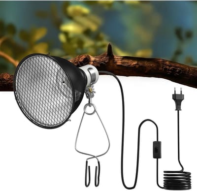 DailySupplies® Warmtelamp Reptielen - Terrarium - Zwart