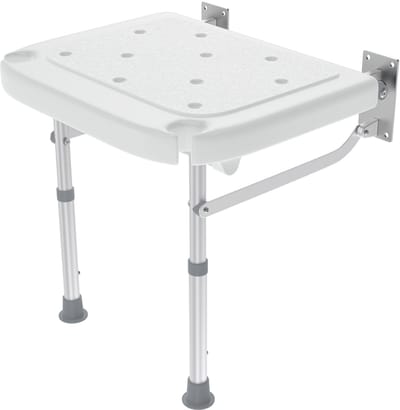 ACXIN Douchestoel Badkamerzitje - Wandmontage - Verstelbaar 42–52 cm - Max 200 kg