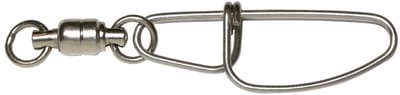 Zeck Ball Bearing Swivel + Snap 105kg 3st.