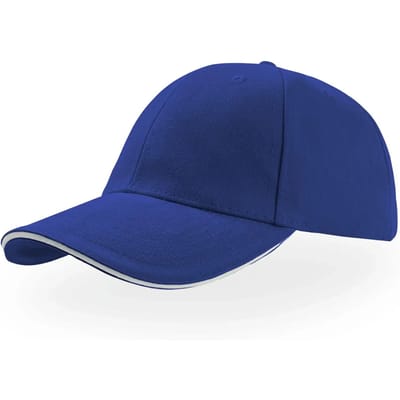 Atlantis Headwear Liberty Sandwich Cap AT610 - ROYAL/WHITE - One size