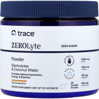 Zerolyte Poeder, Zoute Sinaasappel, 342G(12.1Oz)