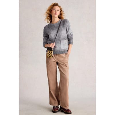 White Stuff Lilbet Jumper Grey Multi Taglia: 16 | Maglioni a maglia Outlet | Donna | Grigio