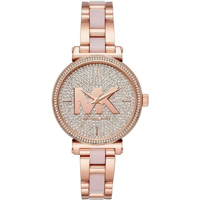 Michael Kors MK4336 Sofie Rose Goudkleurig Dameshorloge