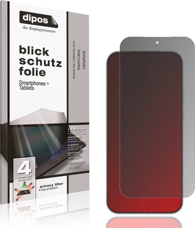 dipos – Matte Privacy Screenprotector geschikt voor Xiaomi Leica Leitzphone | Anti-Spy Beschermfolie