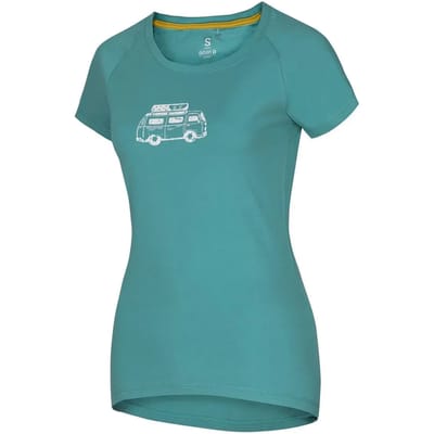 Dames-T-shirt Ocun Raglan T green