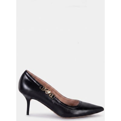 Moschino Goatskin Pump Black Maat: 37 | Pumps Outlet | Dames | Zwart