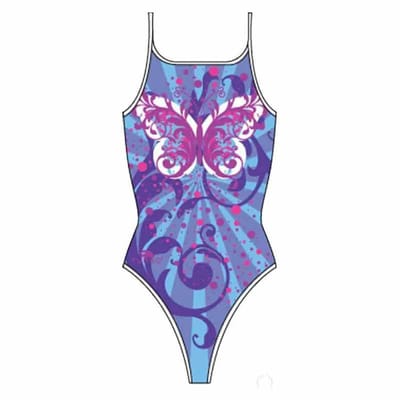 Turbo Butterfly Star Zwemkleding Blauw 4XL Vrouw