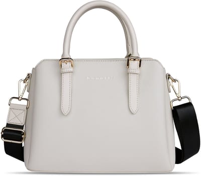 bugatti handtas schoudertas Ella Hand Bag Beige Saffiano