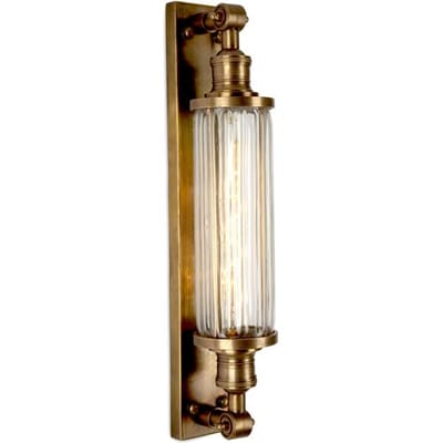 KS Verlichting Muurlamp Astor outdoor Antiek Messing