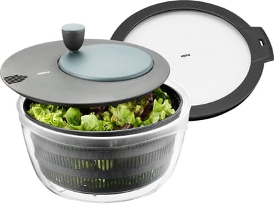 Slacentrifuge, Sladroger, Slazwierder, 3L, Afgiet Deksel, Vershoud deksel, Ø25 cm, Stay Fresh Lid - GEFU | Rotaro