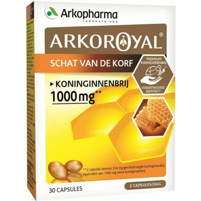 Arkoroyal Koninginnenbrij 1000mg 30 Capsules