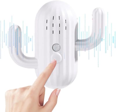 Bewegingssensor Alarm - Draadloos Sensoralarm - Veiligheid Thuis - Met Spraakrecorder - 10.2 cm Breed - Uniek