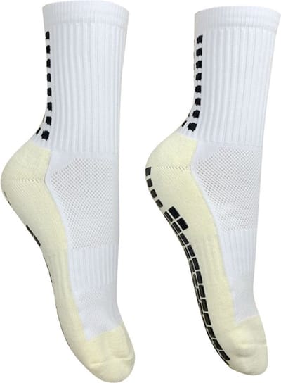 Jumada's - gripsokken - prestatie - grip - voetbal - tennis - anti blaren - wit camel