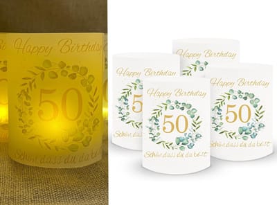 Dailygoods- Lichthoesjes 16 Stuks - Tafeldecoratie - Theelichtjes - Windlichten - Kaarsen - Communie Decoratie - 10 cm - Kaarsenhouder