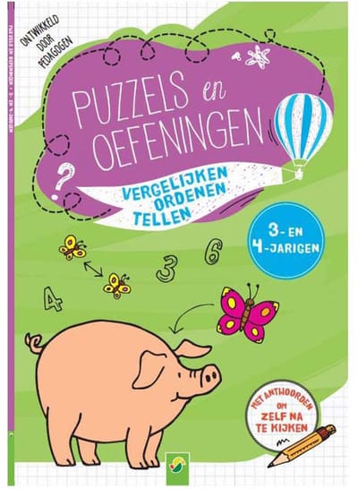 Puzzles and Exercises - 3-4 Years (NL)