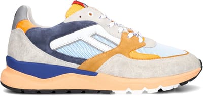 Floris van Bommel DE~TREENER~01.10~~~~~~~~~~~~~~ - Lage sneakersVrije tijdsschoenenHeren sneakers - Kleur: Blauw - Maat: 41.5