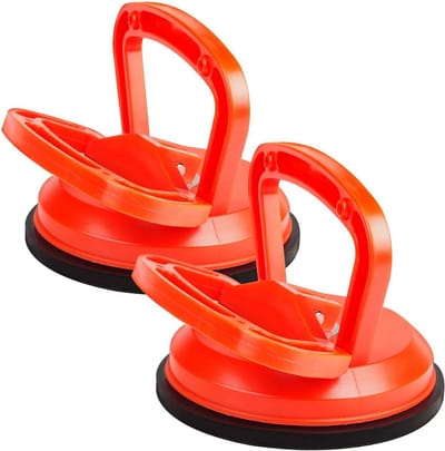 Vacuümzuiger met 2 zuignappen - 40 kg draagkracht - 118 mm diameter voor gladde oppervlakken