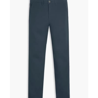 Dockers Crafted Khaki Slim Broek Blauw 30 / 32 Man