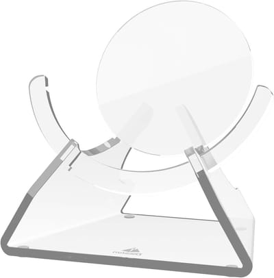 Speaker Standaard - Verticale Houder - Audio Organisatie - Speciaal Ontworpen - 11.5 x 11 x 8.2 cm - Transparant