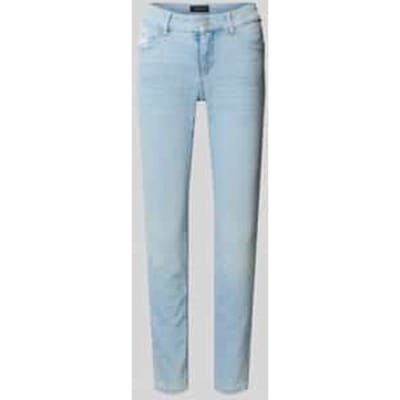 slim fit jeans met stitching