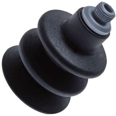 10mm Balg siliconen Rood Vacuümzuignap G 1/8 inch Slag 4mm