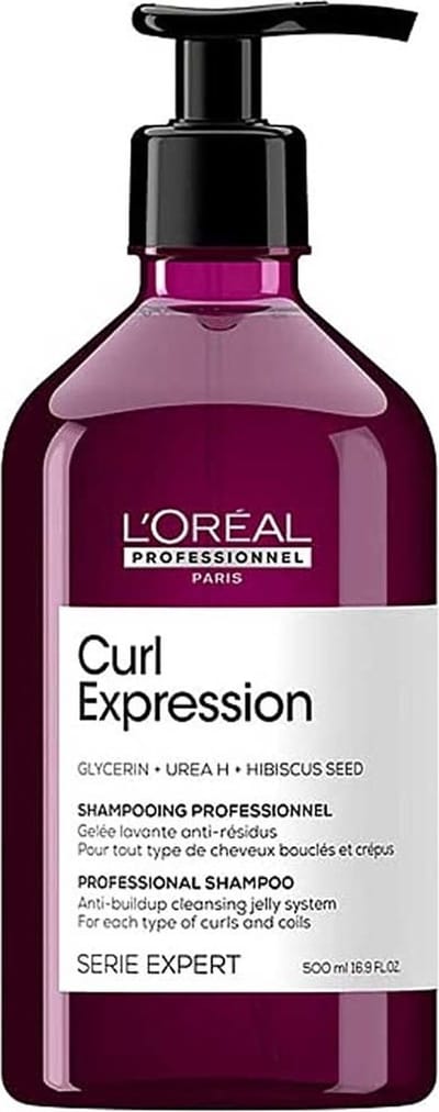 L’Oréal Professionnel Curl Expression Cleansing Jelly Shampoo – Reinigt alle typen krullen – Serie Expert – 500 ml