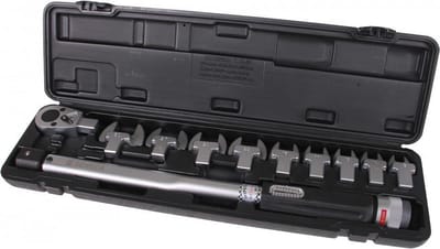 Momentsleutel 1/2 40-200nm steeksleutel koppen