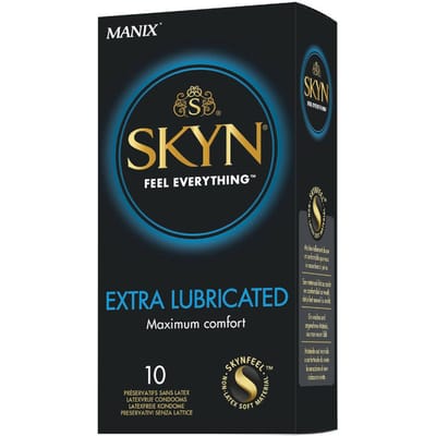 Skyn Extra Lubricated Latexvrije condooms 10 stuks