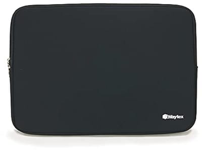 Laptophoes voor 15,6 inch - Zacht Neopreen Bescherming, Zwarte Cosmetica