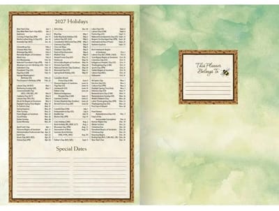 Bountiful Blessings Pocket Agenda 2027