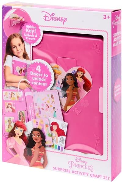 Disney Princess Surprise Activity Craft Set – Knutselpakket voor kinderen – Creatieve speelset met verrassingen