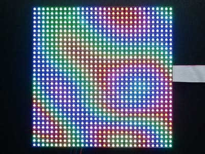 32x32 RGB LED Matrix Panel - 5mm Adafruit 2026
