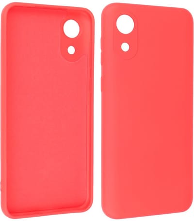 Hoesje Geschikt voor de Samsung Galaxy A03 Core - Fashion Color Backcover Telefoonhoesje - Rood
