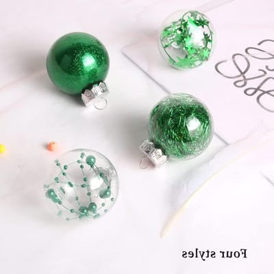 Kerstballen voor Boomdecoratie - Set van 20 Schitterende Shatterproof Ornamenten in Groen voor een Feestelijke Sfeer