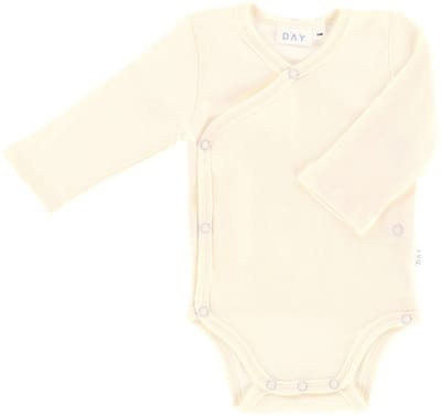 DAY Overslagromper Lange Mouw Rib - Mt. 50/56 - Cream